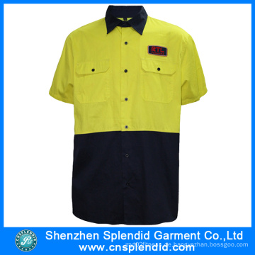 Großhandel China Factory Kleidung Männer Reflektierende Sicherheit High Vis Shirt